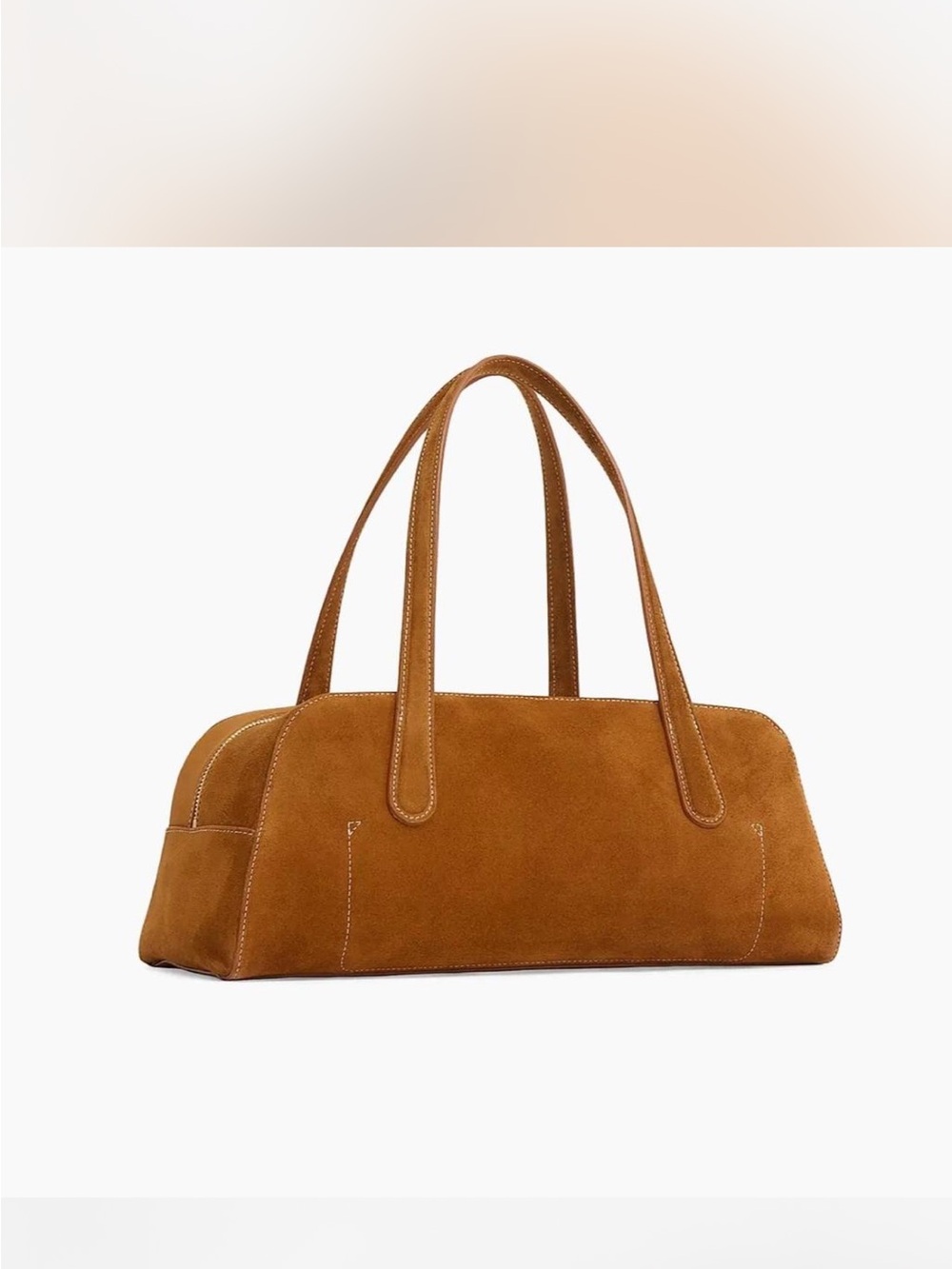 mansur gavriel suede leather shoulder bag - Picture 4 of 4